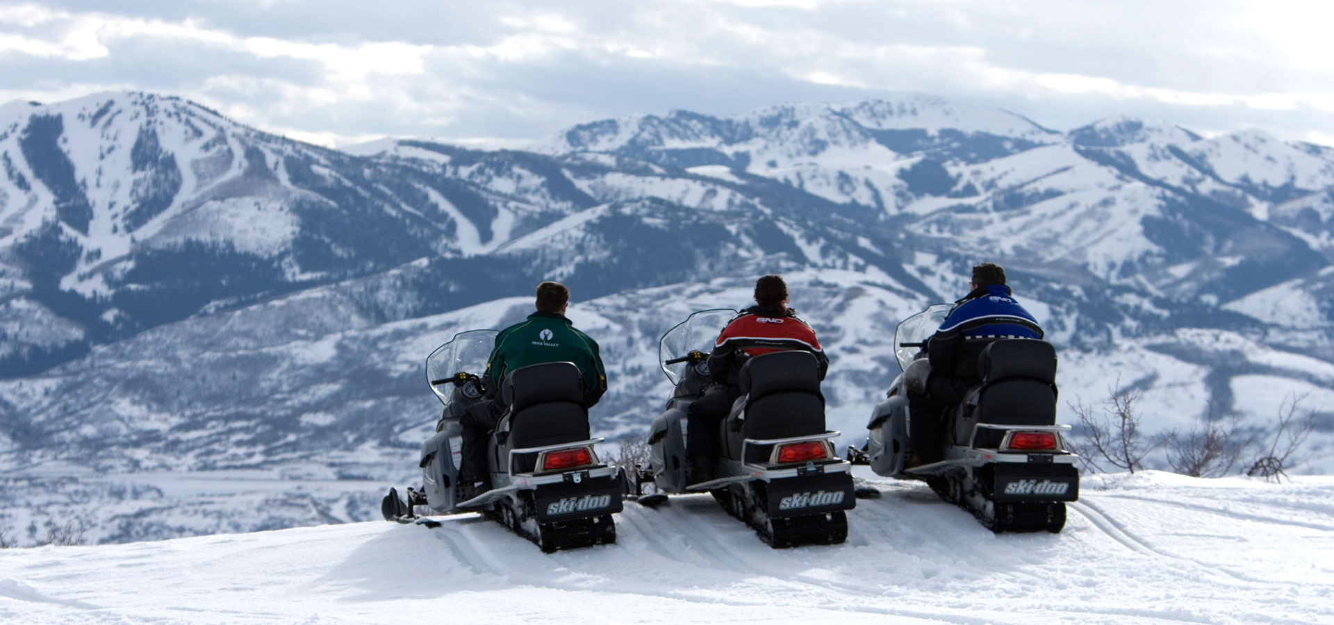 Ski Utah Summit Meadows Snowmobiling