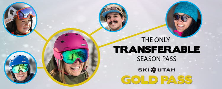 The Only Transferrable Utah Season Pass - Ski Utah Gold Pass