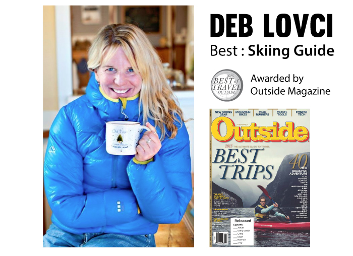 Deb Lovci Awarded Best Ski Guide by Outside Magazine