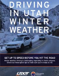Utah Dept of Transportation Winter Travel Brochure
