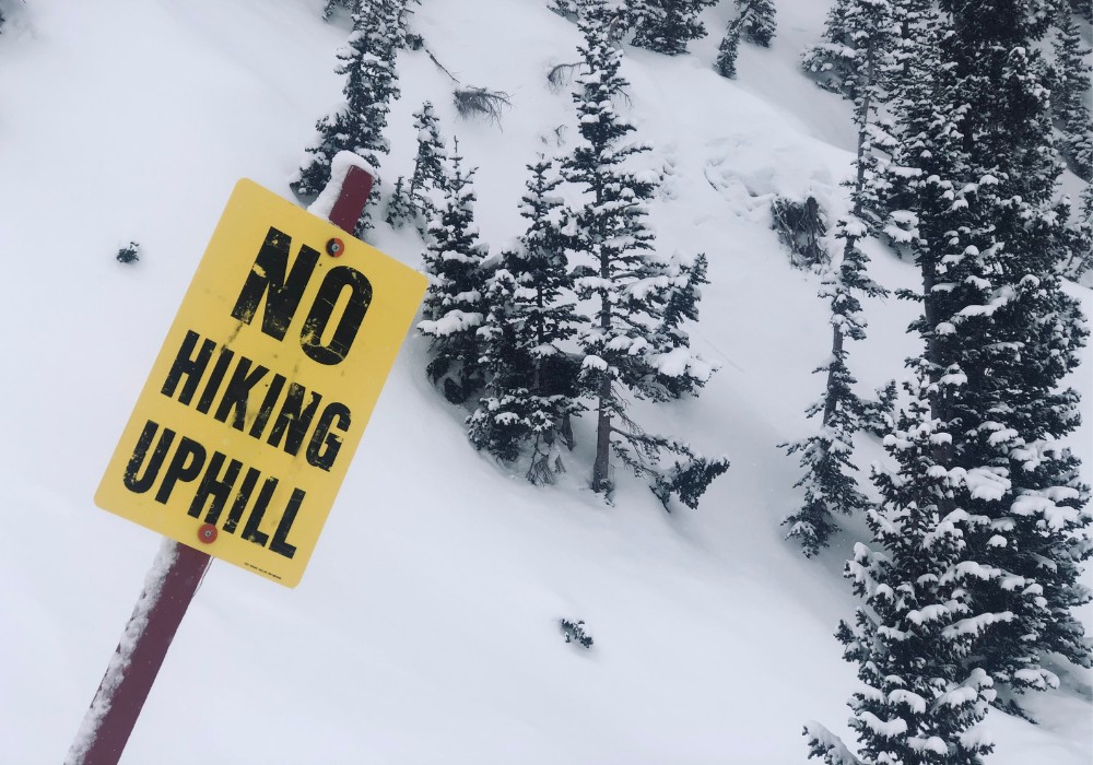 Ski Utah Article - No Hikingpng