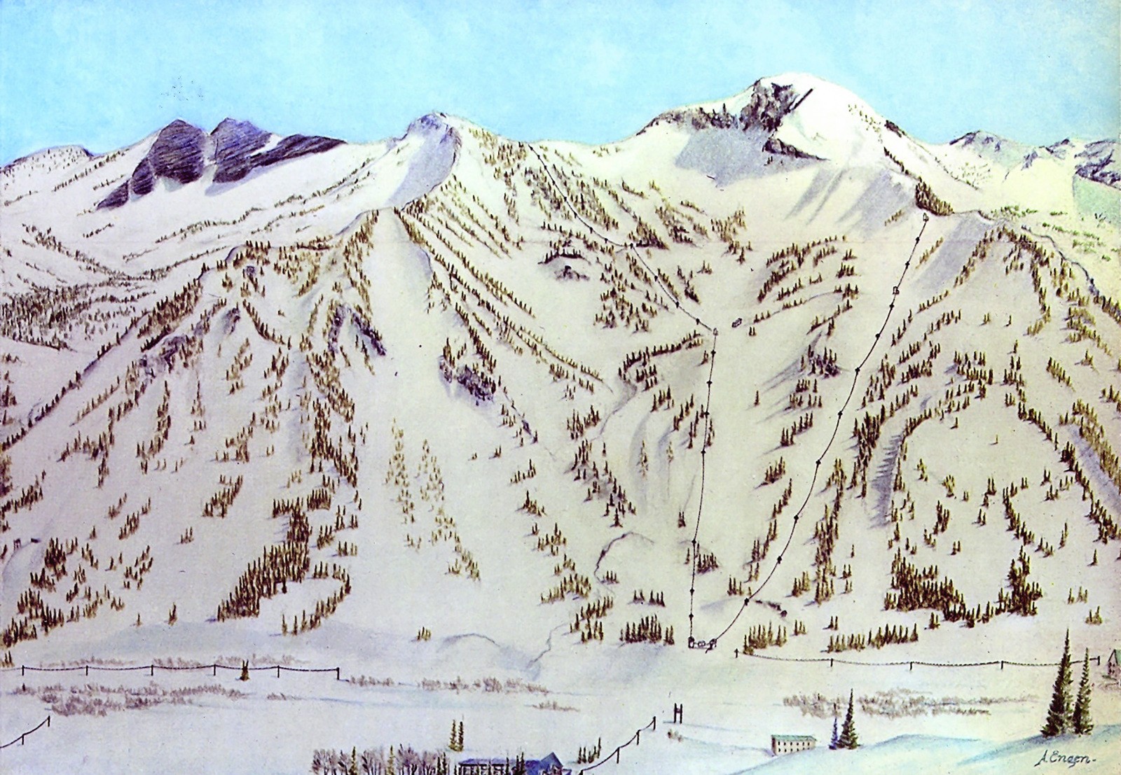 Alta Map Painting 1962jpg