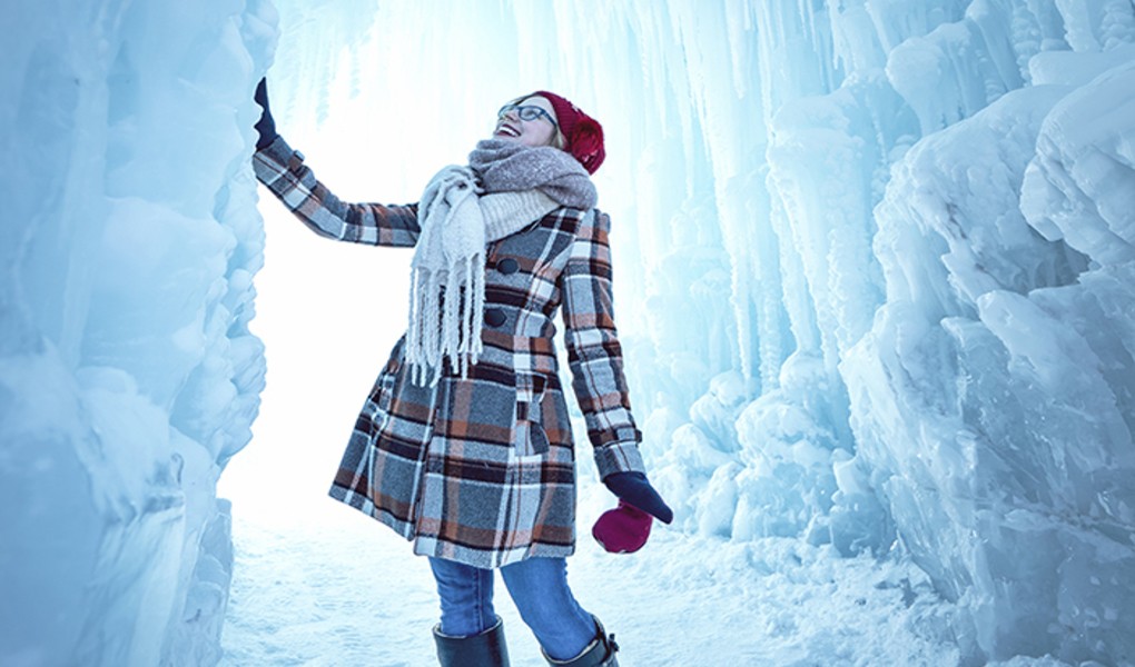 A World Of Ice Caves, Frozen Waterfalls & Caverns, The Midway Ice Castles