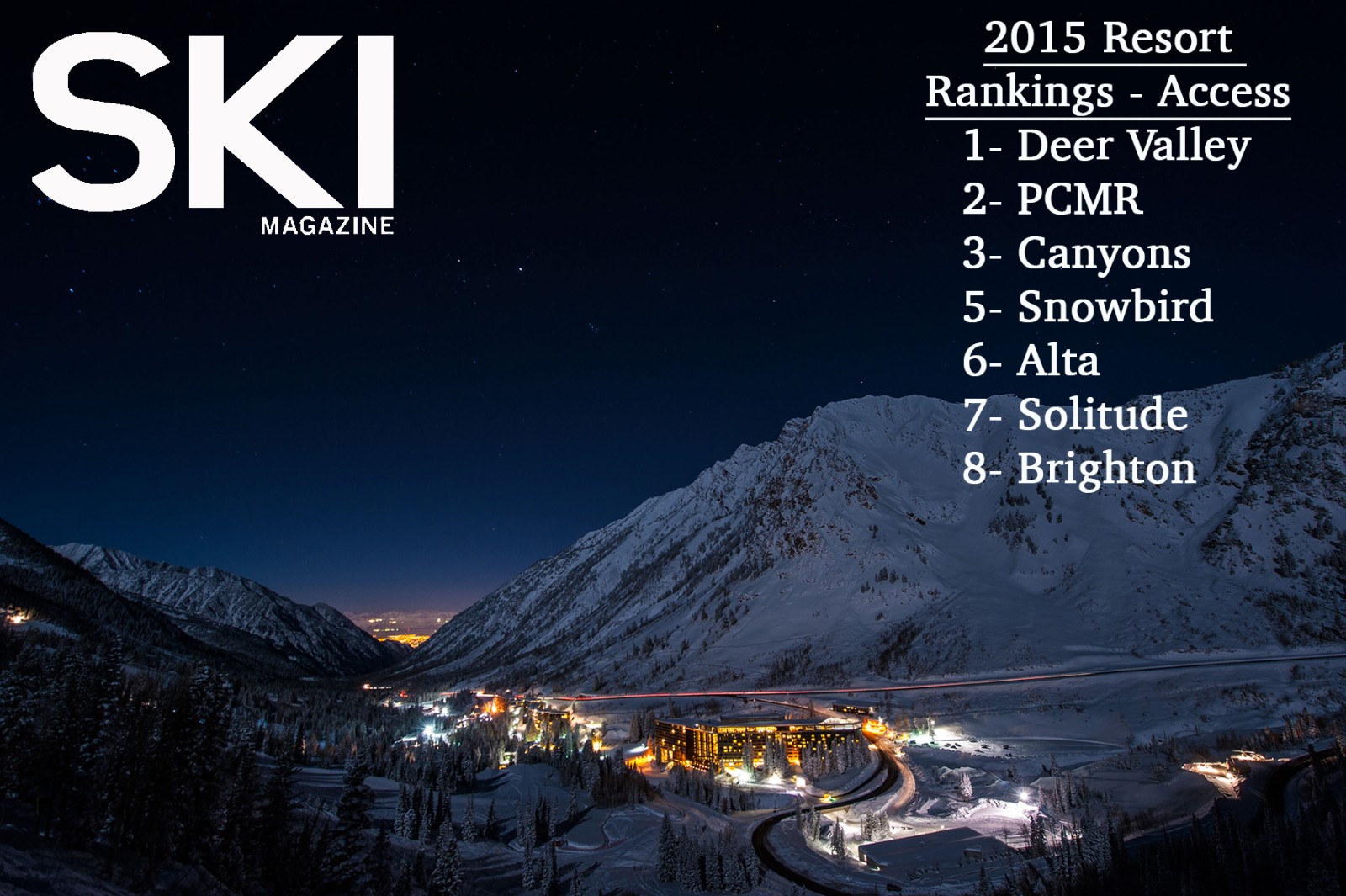 Utah Ranks for Best US Airport & Accessible Ski Resorts