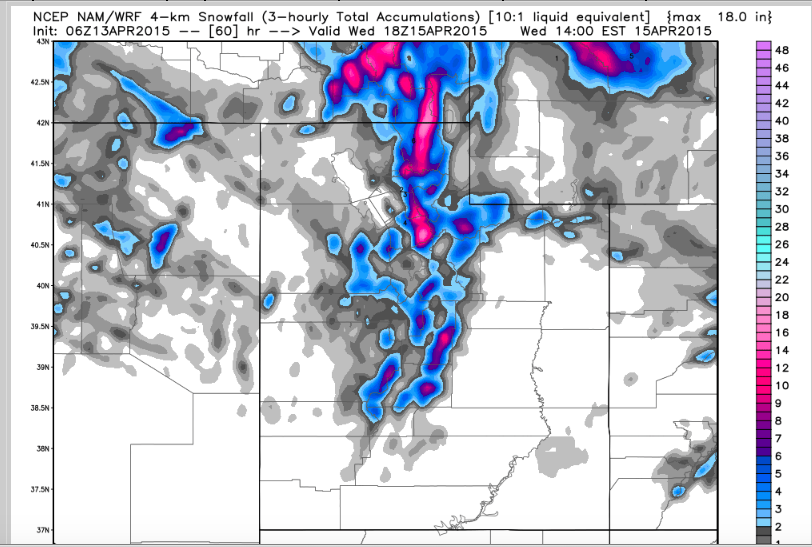 More Snow on the Way! 