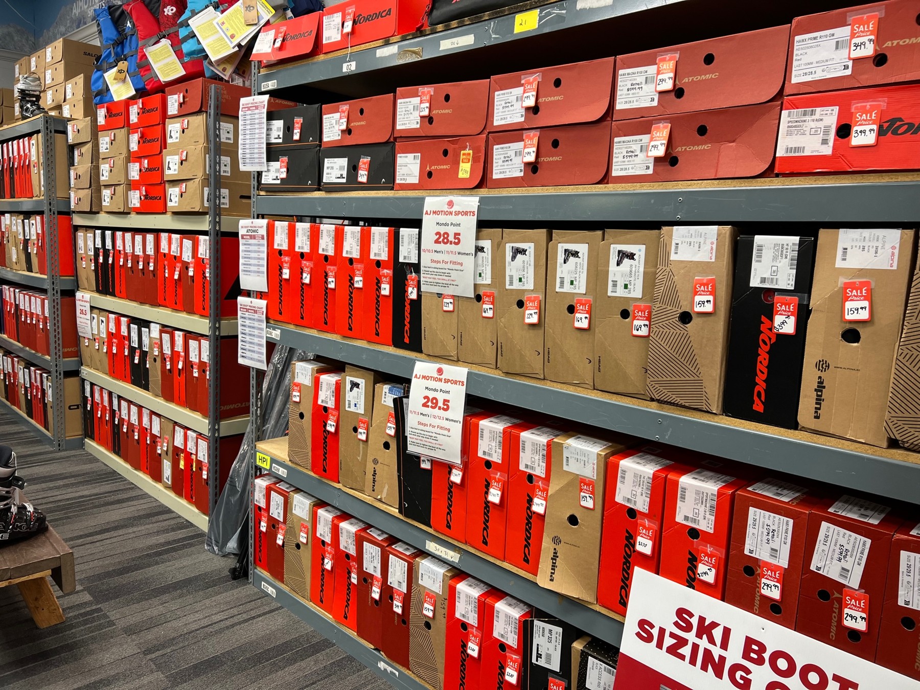 New Ski Boots for Sale – AJ Motion Sports