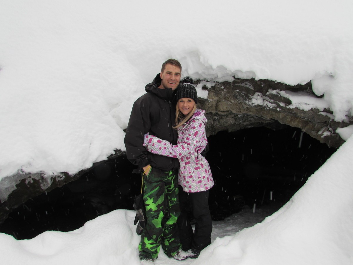 Snowshoes and Shot Skis