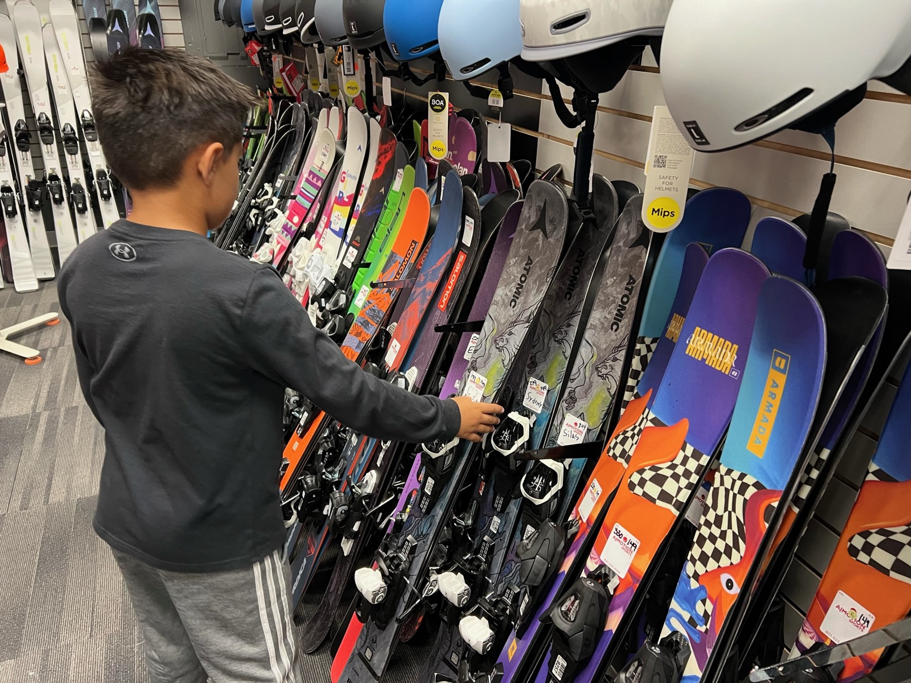 Season Ski Rentals at AJ Motion Sports
