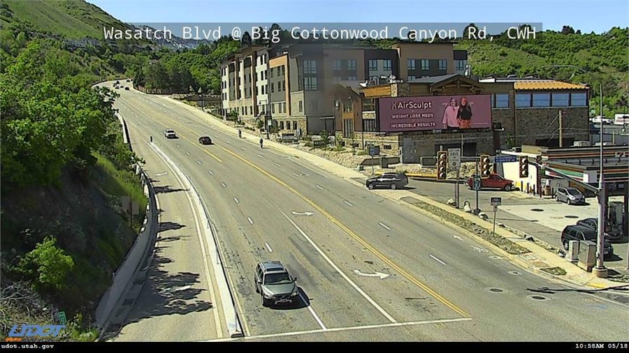 Road | Big Cottonwood & Wasatch Blvd Intersection