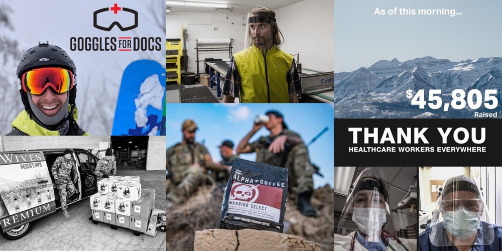 Good Vibes ~ Utah Companies Lend A Helping Hand With The Covid-19 Pandemic