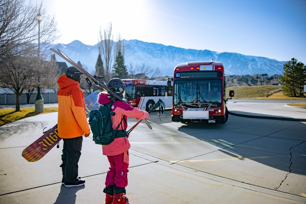 How to ride the Ski Bus