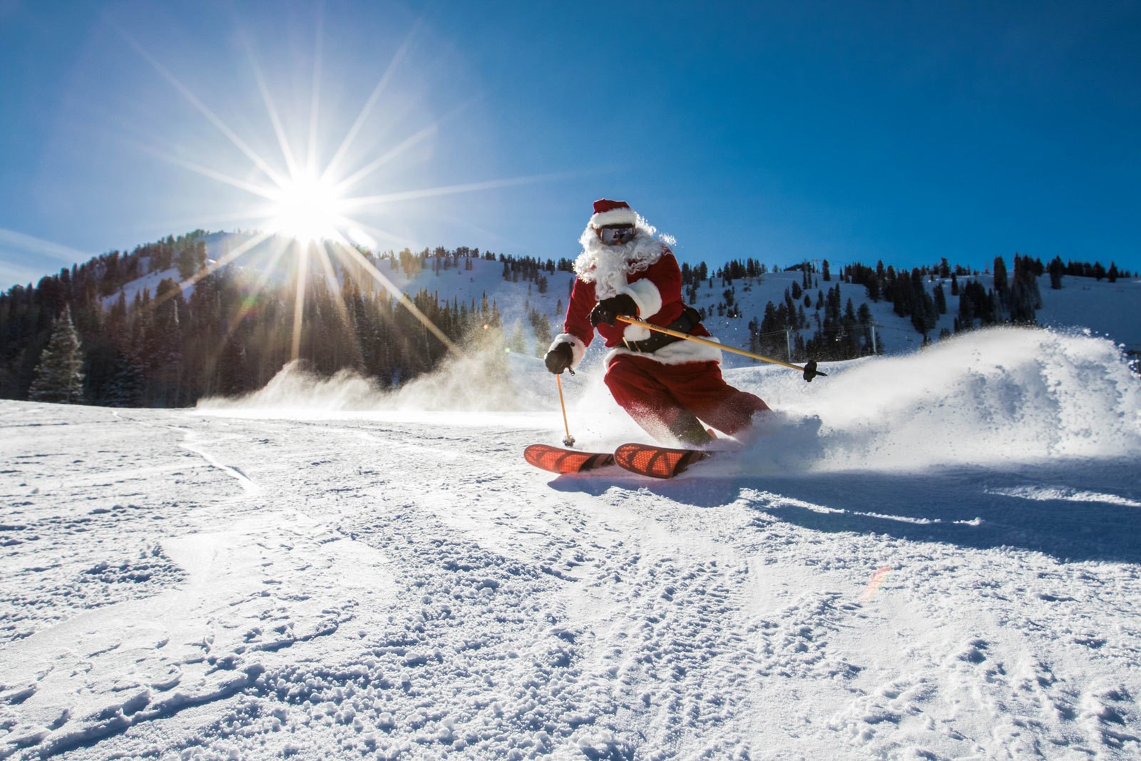 Tis the Season: Santa on the Slopes