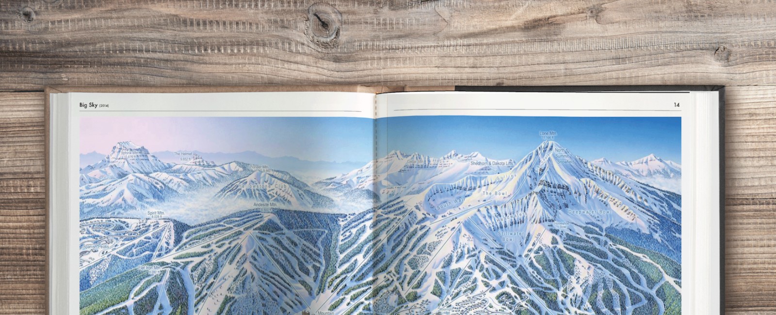 Astonishing Success on Kickstarter Campaign Launched by Iconic Ski Map Painter, James Niehues