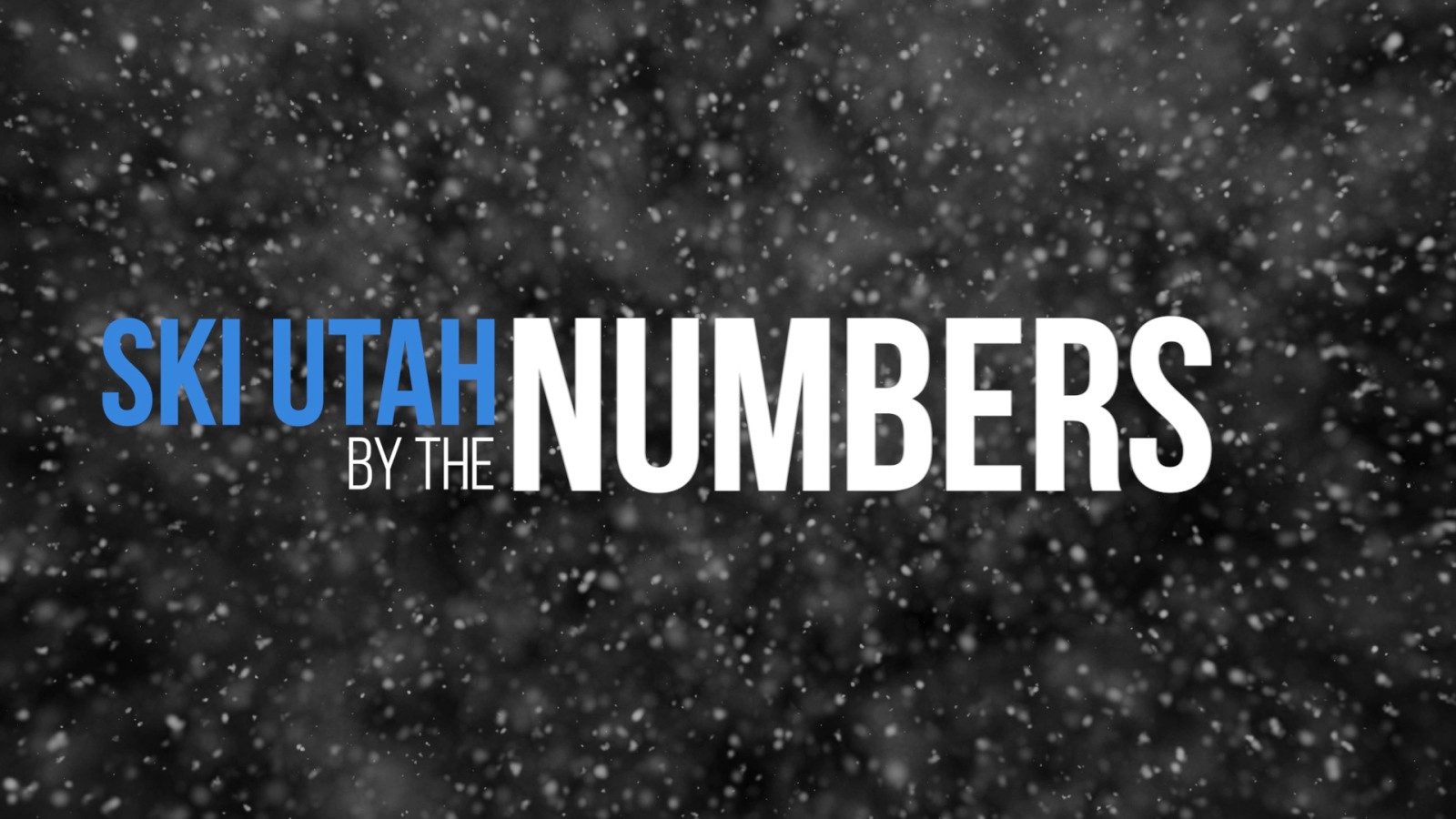 Ski Utah By The Numbers