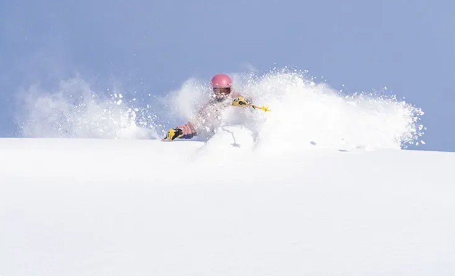 Snowbird Ski Like a Girl X Girl Get After It Pop Up