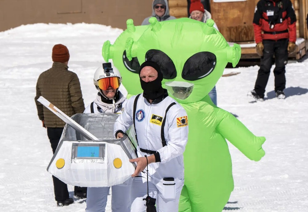 Brian Head Cardboard Box Race