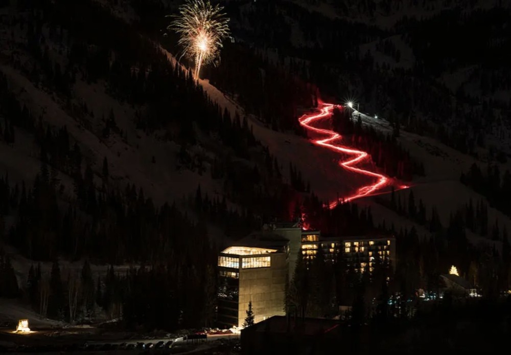 Snowbird Torchlight Parade