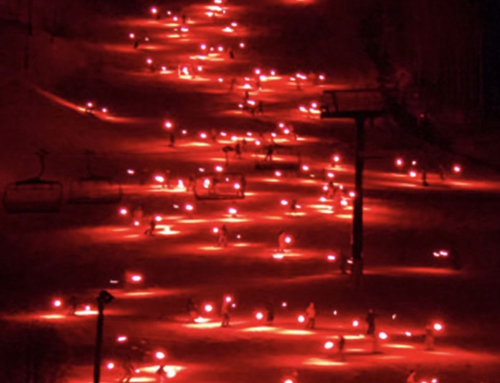 Park City Mountain Olympic Torchlight Parade