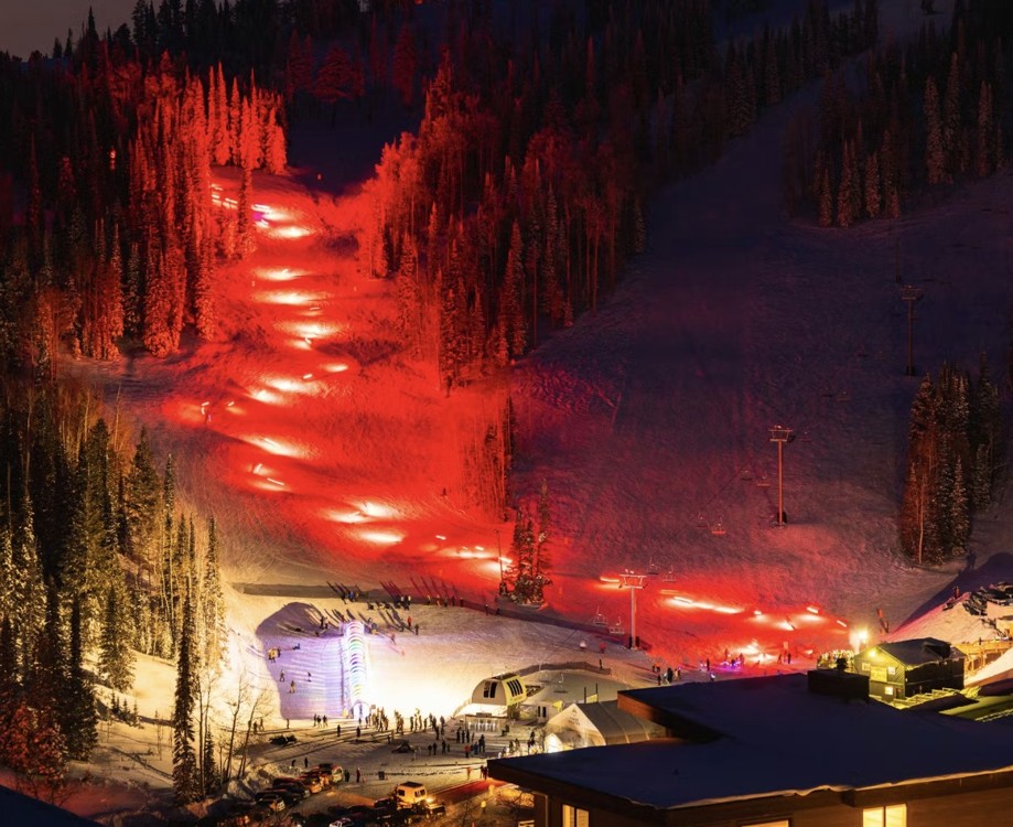 Powder Mountain NYE Torchlight Parade