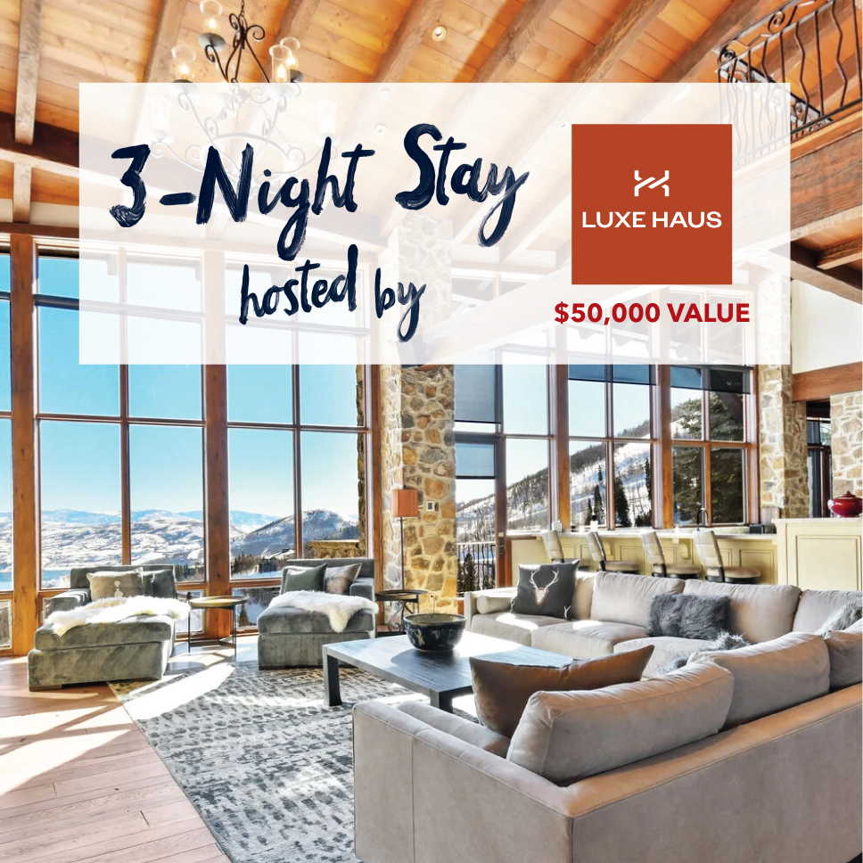 Three nights at a Luxe Haus Deer Valley mansion