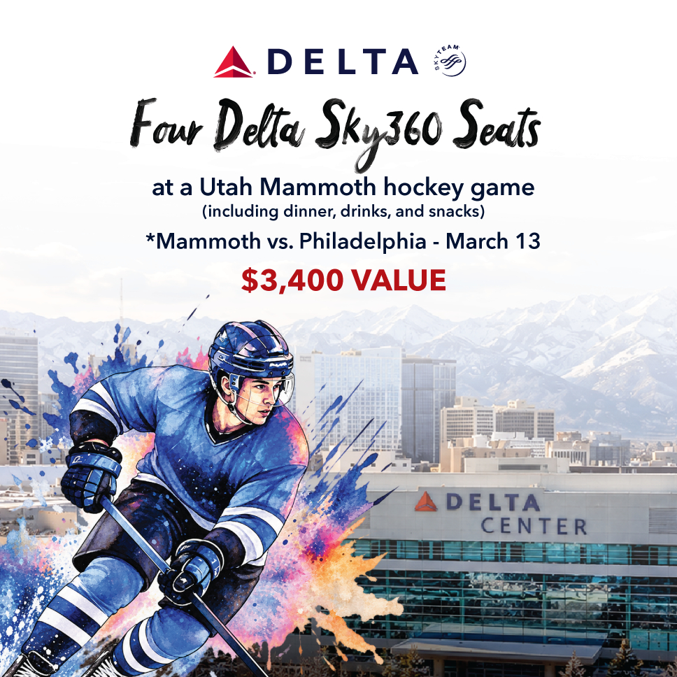 Four premium seats to a Utah Mammoth game at Delta Center