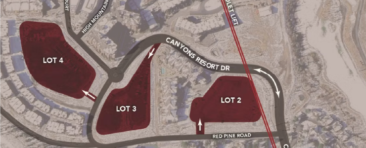 Park City - Canyons Village - Parking Map