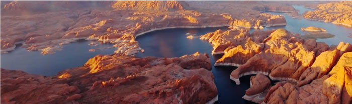 Lake Powell Arial Photo