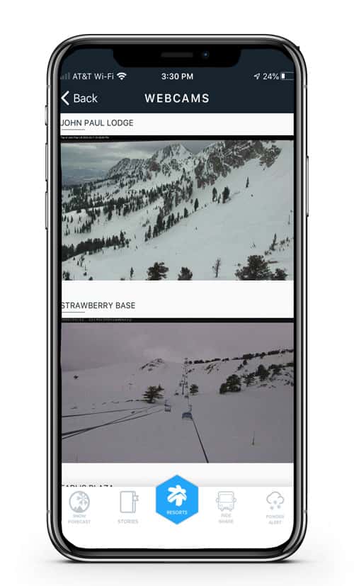 Live Ski Resort Web Cams