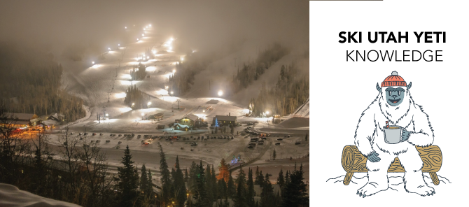 Night Skiing in Utah